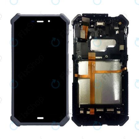 Caterpillar CAT S50 - LCD zaslon + zaslon osjetljiv na dodir + okvir (Black) TFT