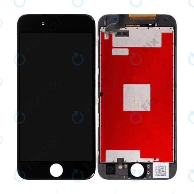 Apple iPhone 6S - LCD zaslon + zaslon osjetljiv na dodir + okvir (crni) In-Cell FixPremium