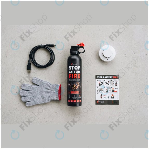 Bonpet Sprej za gašenje litijskih baterija, 500 ml, E-Bike & Scooter Edition
