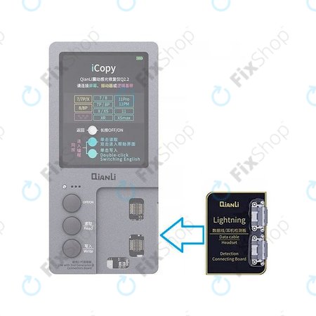 QianLi iCopy Plus 2 - Podaci o munji i ploča za otkrivanje slušalica