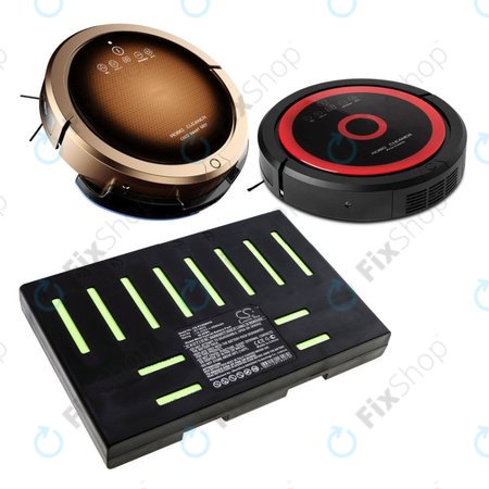 Baterija za Proscenic 902 Nono, Pro Coco, Robojet Air, 2500mAh, Ni-MH, 14.4V, E718074, HQ