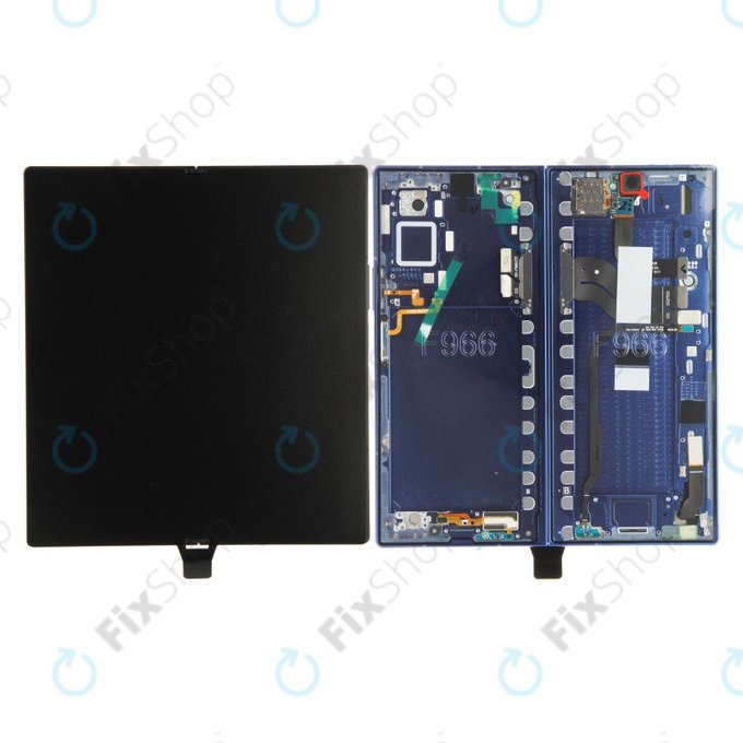 Samsung Galaxy Z Fold 7 F966B - LCD zaslon + zaslon osjetljiv na dodir + okvir (Blue Shadow) - GH82-37548B Genuine Service Pack