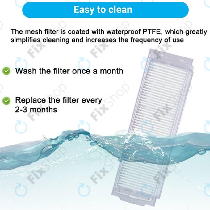 Xiaomi Mi Robot Vacuum Mop Pro (P), 2 Lite, 2 Pro, 2S, 3C, Viomi V2 Pro, V3, SE - HEPA filter (2kom)