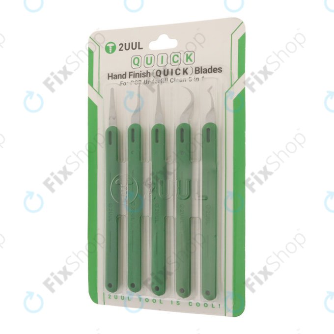 2UUL DA22 Quick Change 5in1 - Set preciznih oštrica za uklanjanje čipova i ljepila