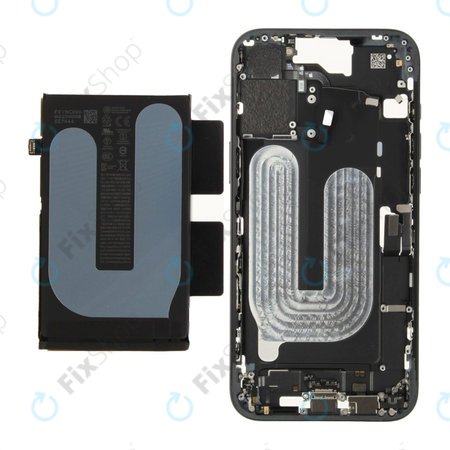 Srednji okvir s baterijom za iPhone 16 Plus | Black | ZD076-00684 | Genuine Apple