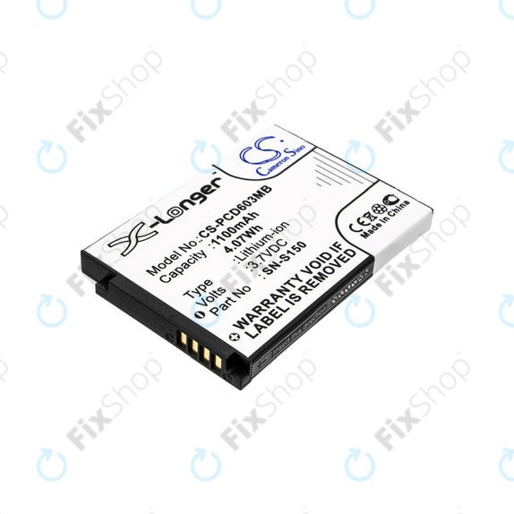 Baterija za Philips SCD 603, 1100mAh, Li-ion, 3.7V, SN-S150, HQ