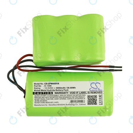 Baterija za Zepter PWC 400 Turbohandy, 3000mAh, Ni-MH, 12V, E-1486, HQ