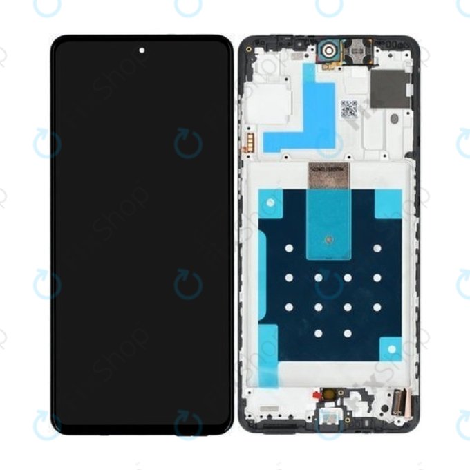 Samsung Galaxy M55 M556B - LCD zaslon + zaslon osjetljiv na dodir + okvir (Black) - GH81-25791A Genuine Service Pack