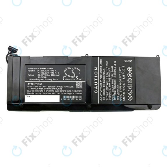 Apple MacBook Pro 17" A1297 (sredina 2010. - Kraj 2011.) - Baterija A1383 6900 mAh HQ