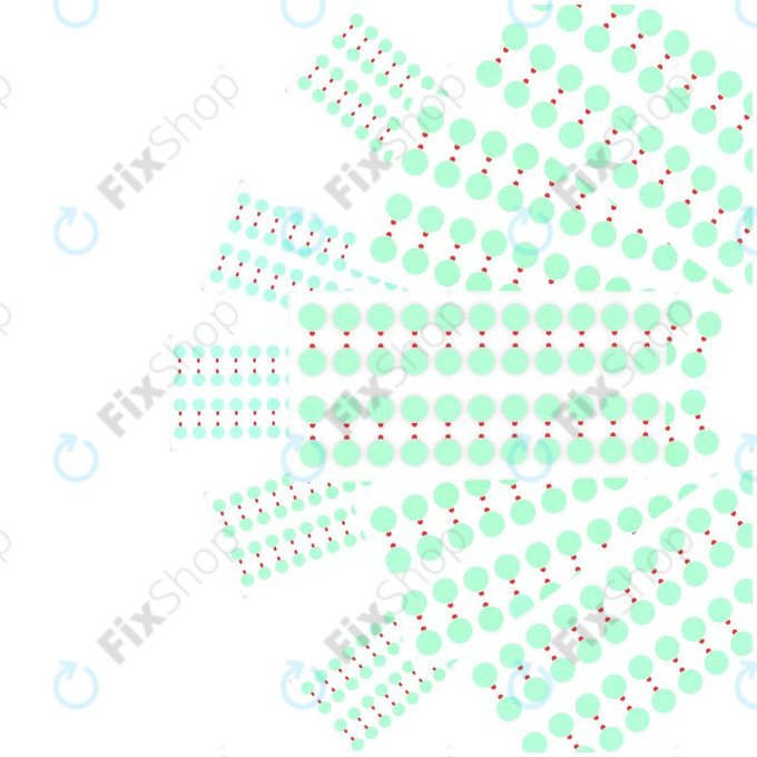 2UUL zaštitna naljepnica za telefonsku kameru (1000 komada)