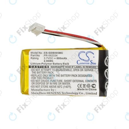 Baterija za GoPro Hero +, 800mAh, Li-Polymer, 3.7V, PR-062334, HQ