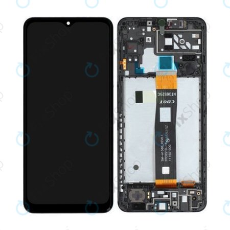 Samsung Galaxy A04S A047F - LCD zaslon + zaslon osjetljiv na dodir + okvir (crni) - GH82-29805A Originalni servisni paket