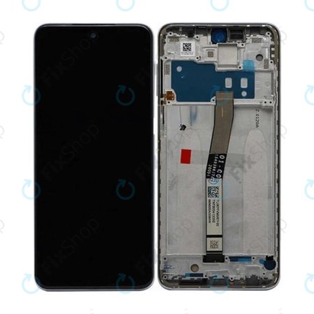Xiaomi Redmi Note 9 Pro - LCD zaslon + zaslon osjetljiv na dodir + okvir (Interstellar Grey) - 560003J6B200 Originalni servisni paket