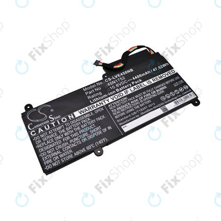 Baterija za Lenovo ThinkPad E450, E455, E460, E465, T470p, ThinkPad Edge E450 i7, 4400mAh, Li-Ion, 10.8V, 45N1752, HQ