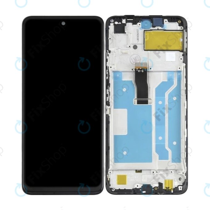 Huawei P Smart (2021) - LCD zaslon + zaslon osjetljiv na dodir + okvir (Midnight Black) TFT