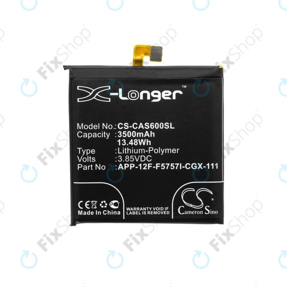 Caterpillar CAT S60 - Baterija APP-12F-F5757I-CGX-111 3500mAh HQ
