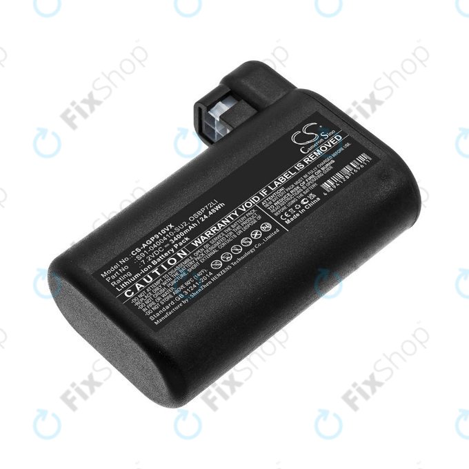AEG RX-serija, Electrolux E, P-serija - Baterija S91-0400410-SU2, OSBP72LI, OSBP72LI25 3400mAh HQ