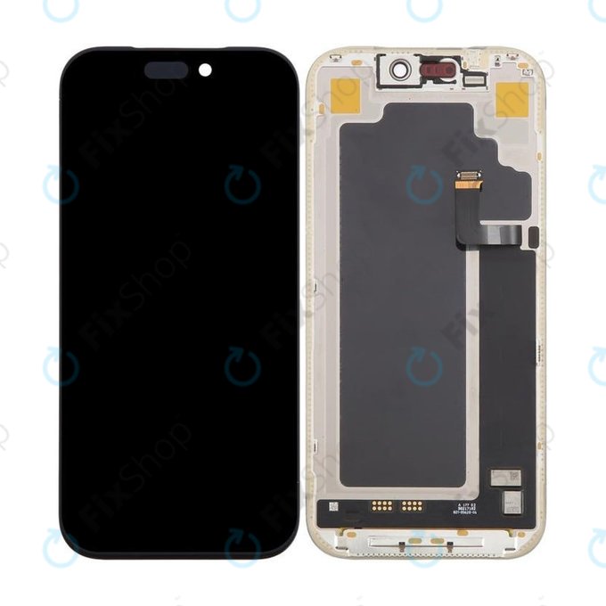 Apple iPhone 17 Pro - LCD zaslon + zaslon osjetljiv na dodir + okvir Hard OLED FixPremium