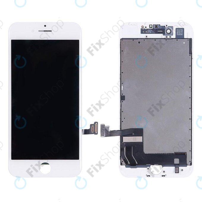 Apple iPhone 7 - LCD zaslon + zaslon osjetljiv na dodir + okvir (bijeli) Refurbished
