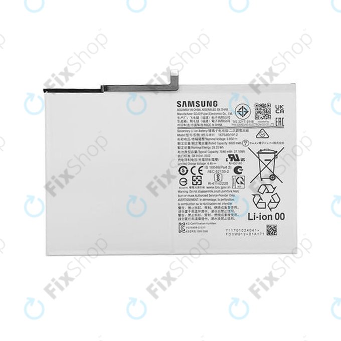 Samsung Galaxy Tab A9+ 11 X210, X216B - Baterija WT-S-W11 7040mAh - GH81-24467A Genuine Service Pack