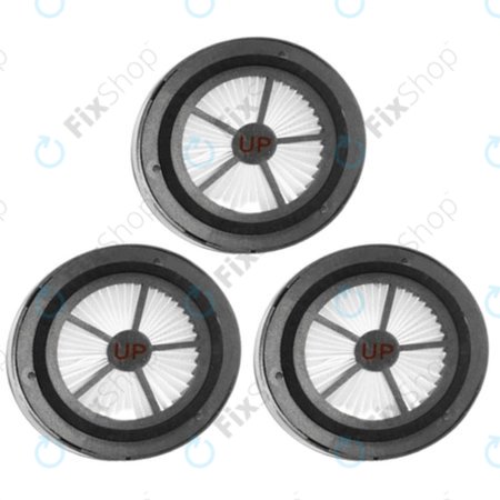 Proscenic P10, P11, U11 - HEPA Filter (Black) - 3 kom