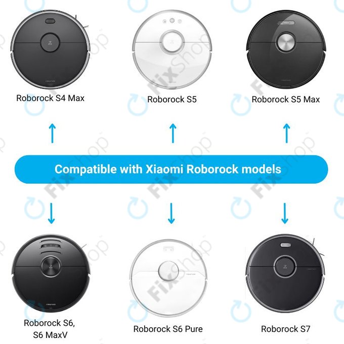 Xiaomi Roborock S4 Max, S5, S5 Max, S6, S6 MaxV, S6 Pure, S7, Mijia 1S - Senzor udaljenosti