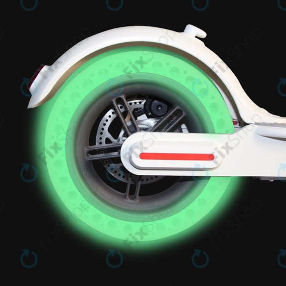Xiaomi Mi Electric Scooter 1S, 2 M365, Essential, Pro, Pro 2 - Izdržljiva puna guma bez zračnica (Green Fluorescent)