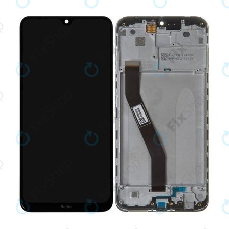 Xiaomi Redmi 8, Redmi 8A - LCD zaslon + zaslon osjetljiv na dodir + okvir (Onyx Black) - 5600040C3I00 Originalni servisni paket
