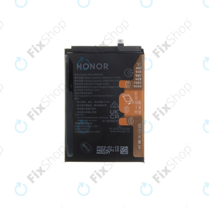 Honor 90 Lite 5G, X8a - Baterija HB416594EGW 4500mAh