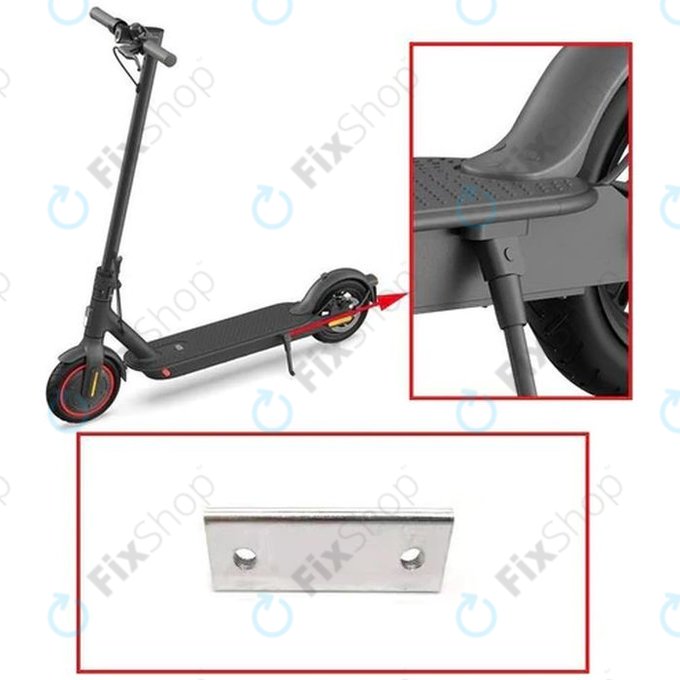 Xiaomi Mi Electric Scooter Pro, Pro 2 - Metalna Pločica s Navojem - C002370004400 Genuine Service Pack