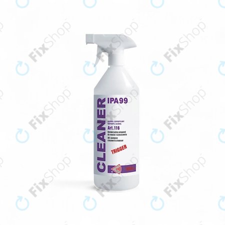 Izopropanol 99%, 1000 ml, s raspršivačem, Cleanser IPA