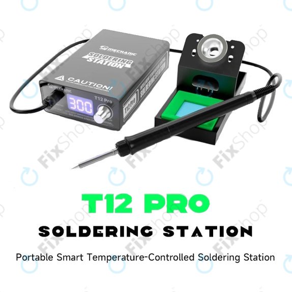 Mechanic T12 Pro - Digitalna stanica za lemljenje (Black)