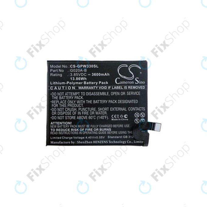 Google Pixel 3a XL - Baterija G020A-B 3600mAh HQ