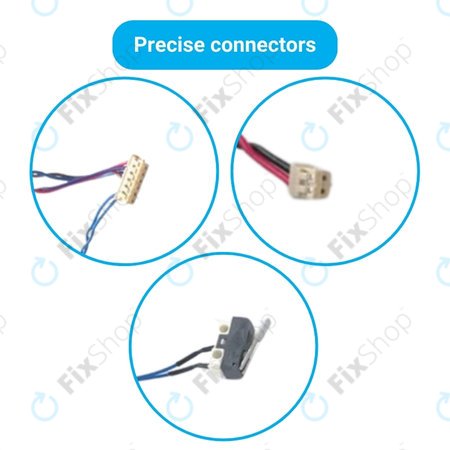 Ecovacs Deebot N-series, T-series, Ozmo-series - Kotač s motorom (lijevo)