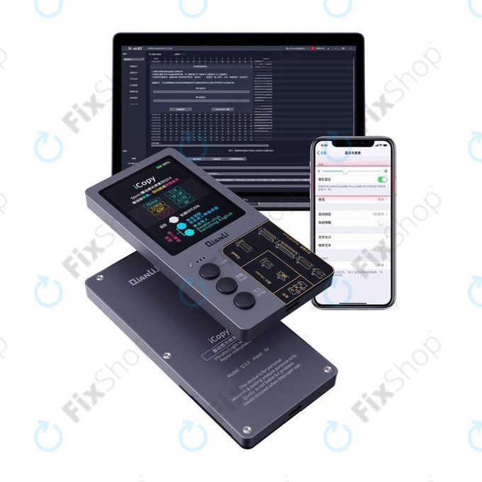 QianLi iCopy Plus 2.2 - True Tone, senzor svjetla, programator vibracija i tester baterije (iPhone 7 - 11 Pro Max)