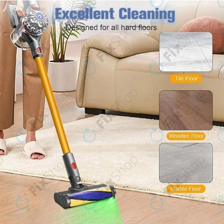 Dyson V12 - Podna glava s LED zelenim svjetlom