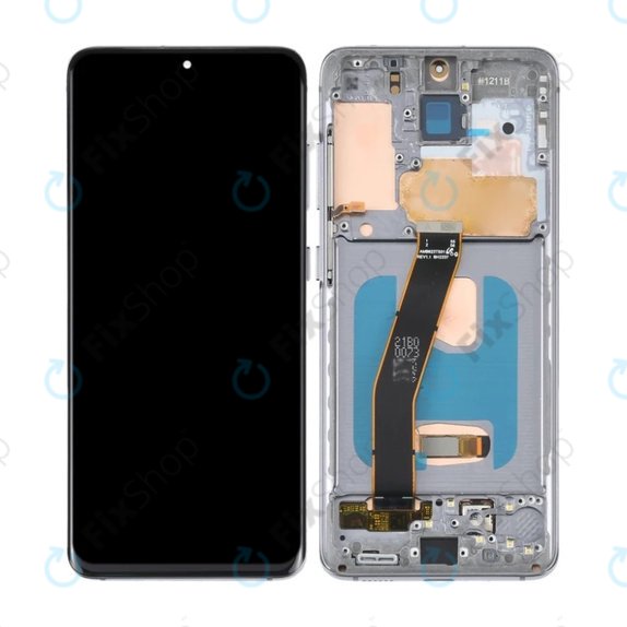 Samsung Galaxy S20 G980F - LCD zaslon + zaslon osjetljiv na dodir + okvir (Cosmic Grey) OLED