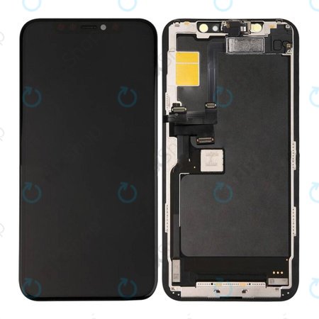 Apple iPhone 11 Pro - LCD zaslon + zaslon osjetljiv na dodir + okvir - 661-15931 Originalni servisni paket