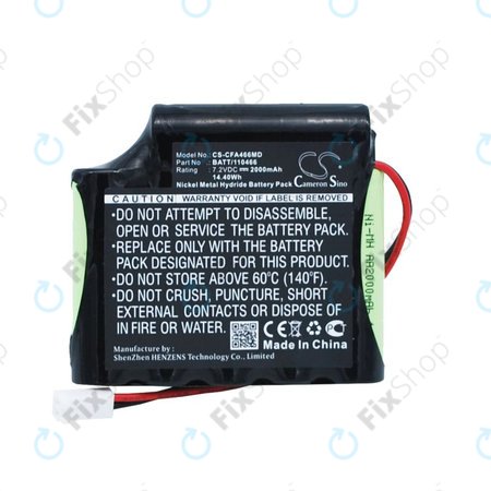 Baterija za Cefarm Rehab 4, Stimulator Globus Mystim, 2000mAh, Ni-MH, 7.2V, BATT/110466, HQ