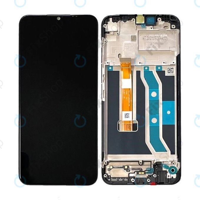 Realme C21Y RMX3261 RMX3263 - LCD zaslon + zaslon osjetljiv na dodir + okvir TFT