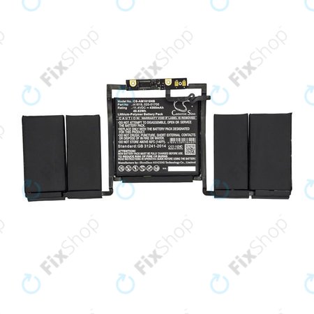 Apple MacBook Pro 13" A1706 (početak 2016. - Kraj 2017.) - Baterija A1819 4300 mAh HQ