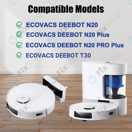 Ecovacs Deebot N20, N20 Plus, N20 Pro Plus - četka u roli