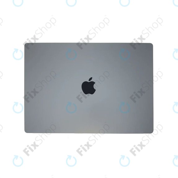 LCD zaslon za MacBook Air 13", A3113 (2024), s prednjim staklom i pokrovom, Space Gray, 661-40278, Genuine Apple