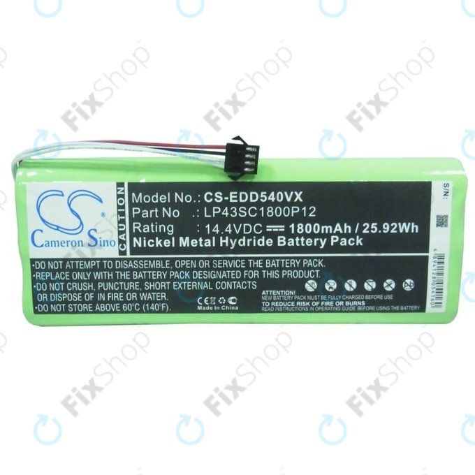 Ecovacs Deebot D-series - Baterija LP43SC1800P12 Ni-MH 14.4V 1800mAh HQ