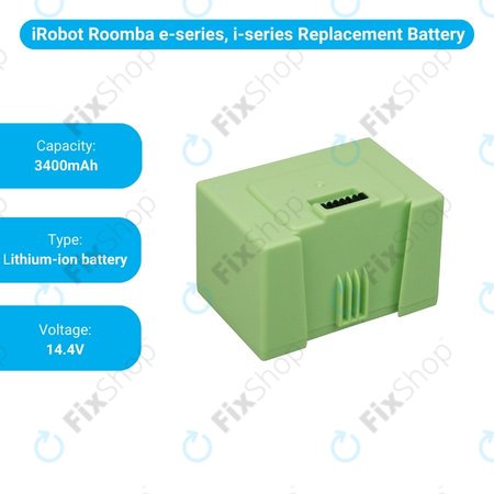 iRobot Roomba e-series, i-series - Baterija ABL-D1, 4624864, ABL-D2 3400mAh