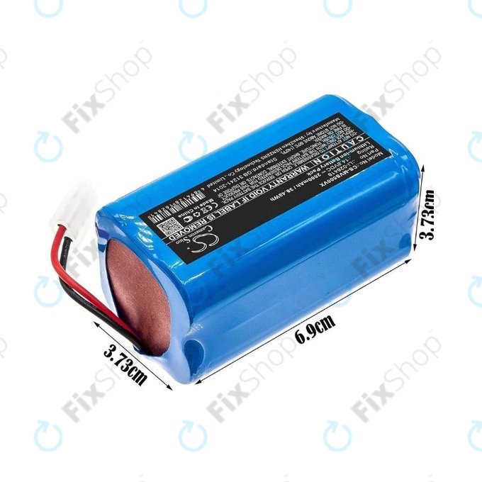 Xiaomi Mijia G1, Flyco FC-serija, myVacBot SN500, Panasonic MC-serija, Phicomm X3, Puppy R-serija - Baterija Li-026418 2600mAh HQ