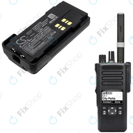 Baterija za Motorola Dp2600e, Dp4000, P8608, Xpr3000, Xpr7350, 2200mAh, Li-Ion, 7.4V, PMNN4409, HQ