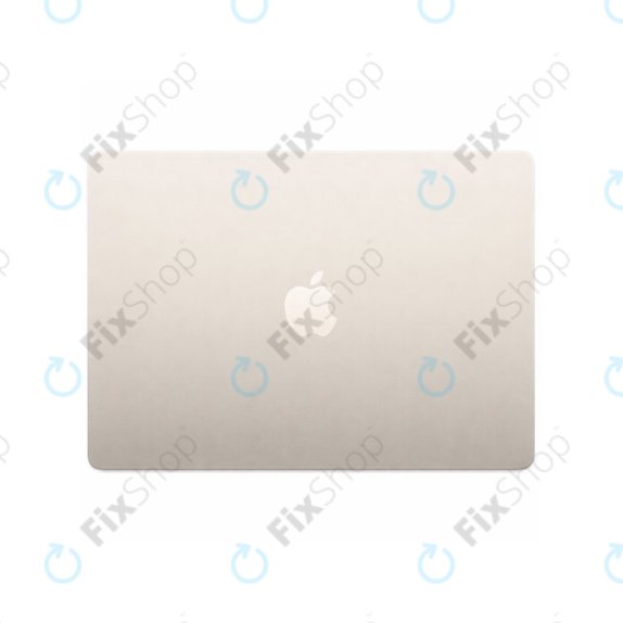 LCD zaslon za MacBook Air 15", A3241 (2025), s prednjim staklom i pokrovom, Starlight, 661-50130, Genuine Apple
