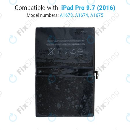 Apple iPad Pro 9.7 (2016) - Baterija 7306mAh