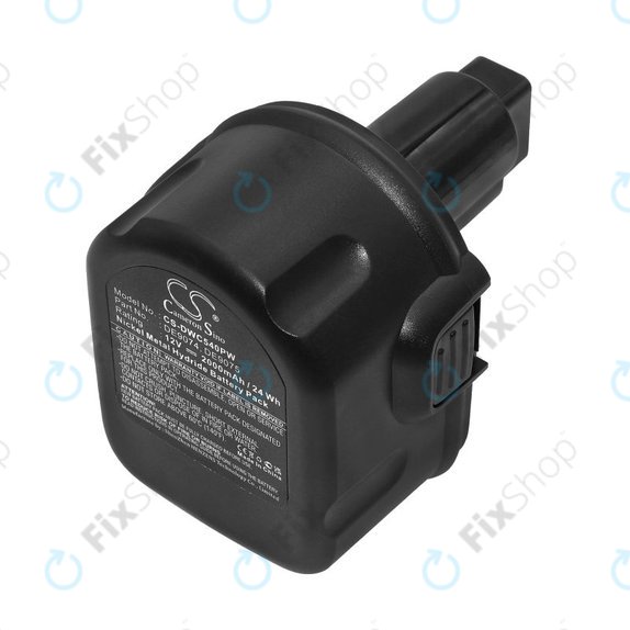 DeWalt DC, DW, 2000-series - Baterija DE9074, DE9075, 152250-27, 397745-01 2000mAh HQ